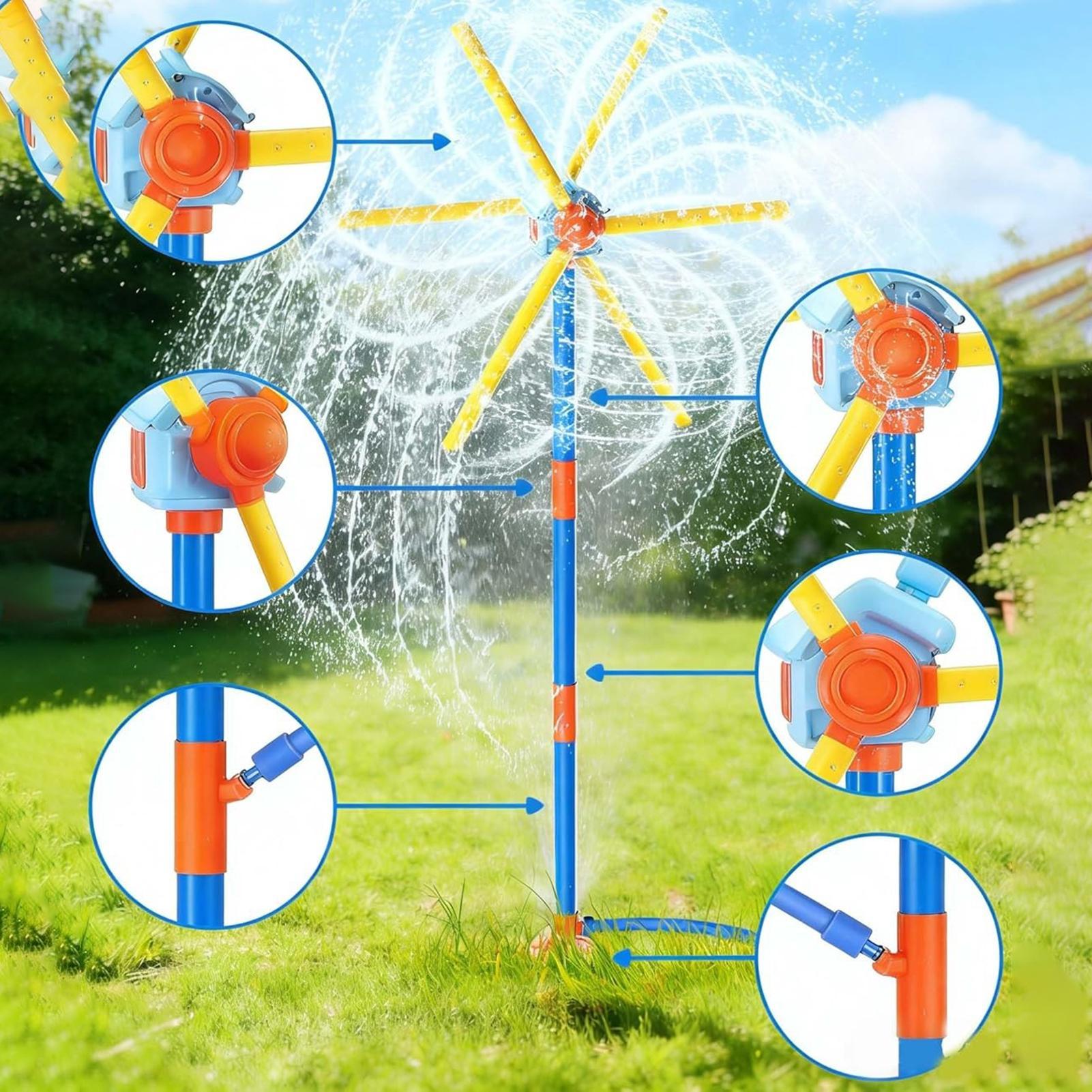 Kids Outdoor Yard Toys - Aspersor de agua para niños con