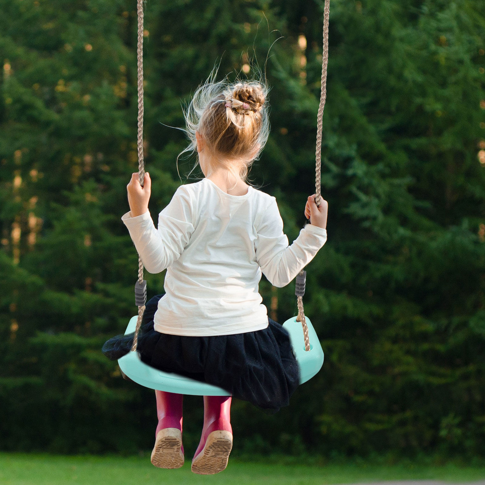 Kids Outdoor Chair Plastic - Silla Colgante para Niños, Asiento de