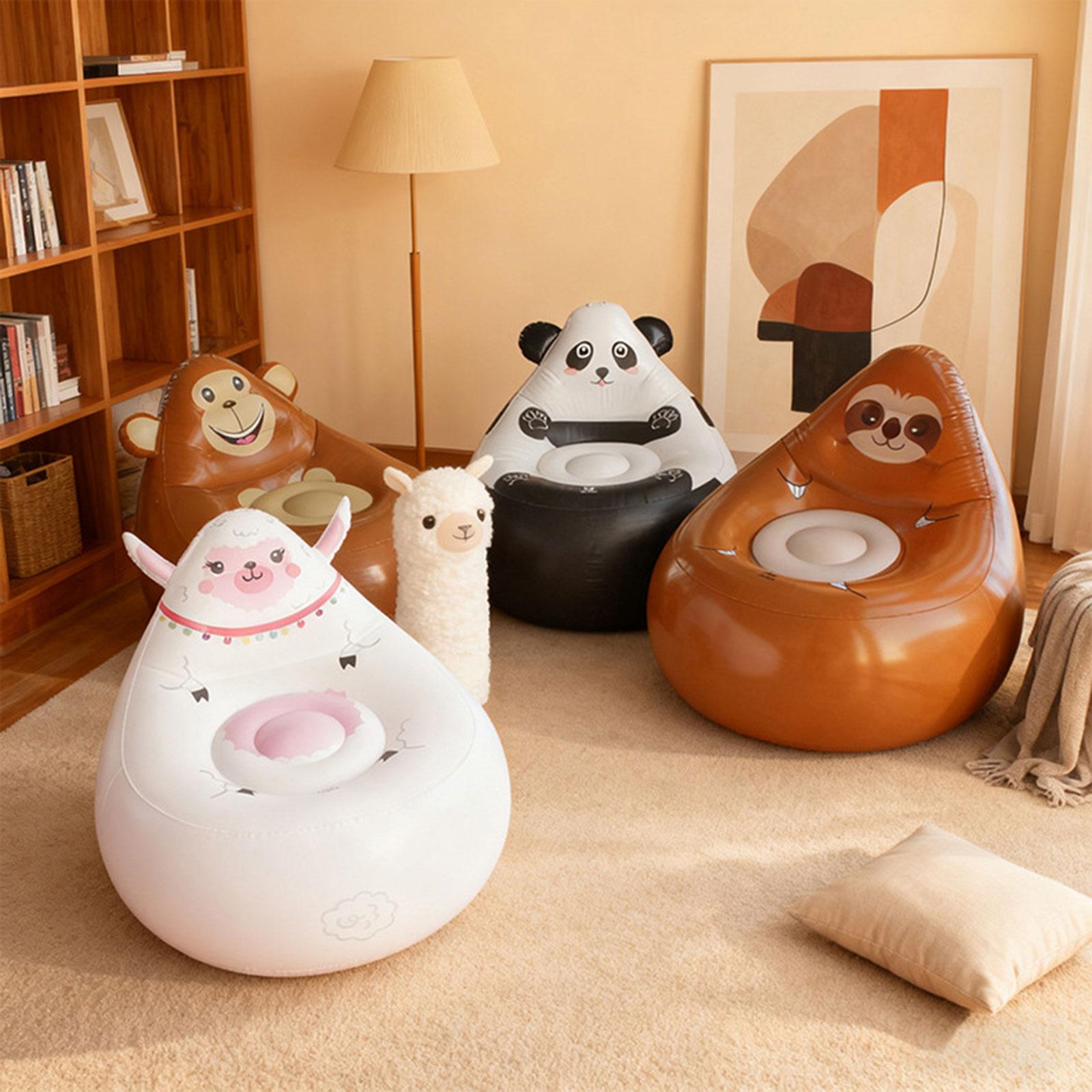 Kids Outdoor Lounge Chair - Sofá perezoso inflable para niños, sofá