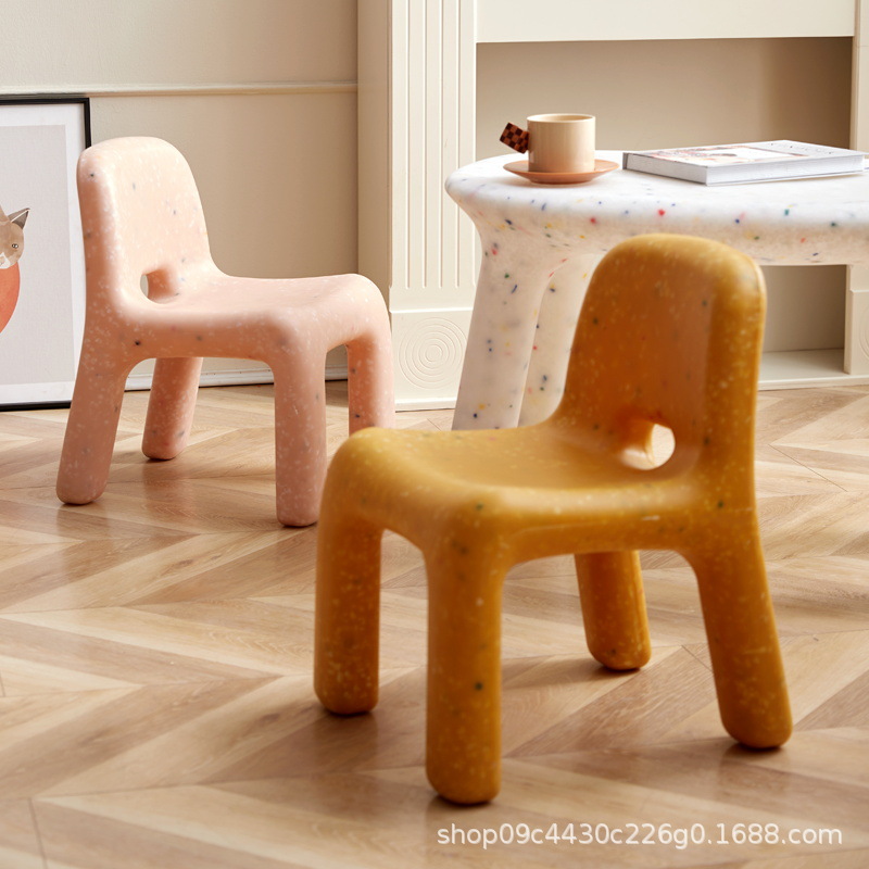 Kids Outdoor Chair Plastic - Silla Infantil de Plástico Ecológica Estilo