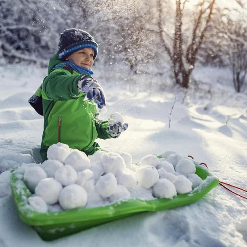 Kids Indoor Outdoor Games - Bolas de nieve falsas suaves para