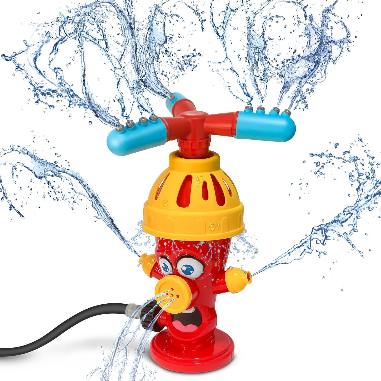 Kids Outdoor Yard Toys - Juguete de Agua con Rociador, Aspersor