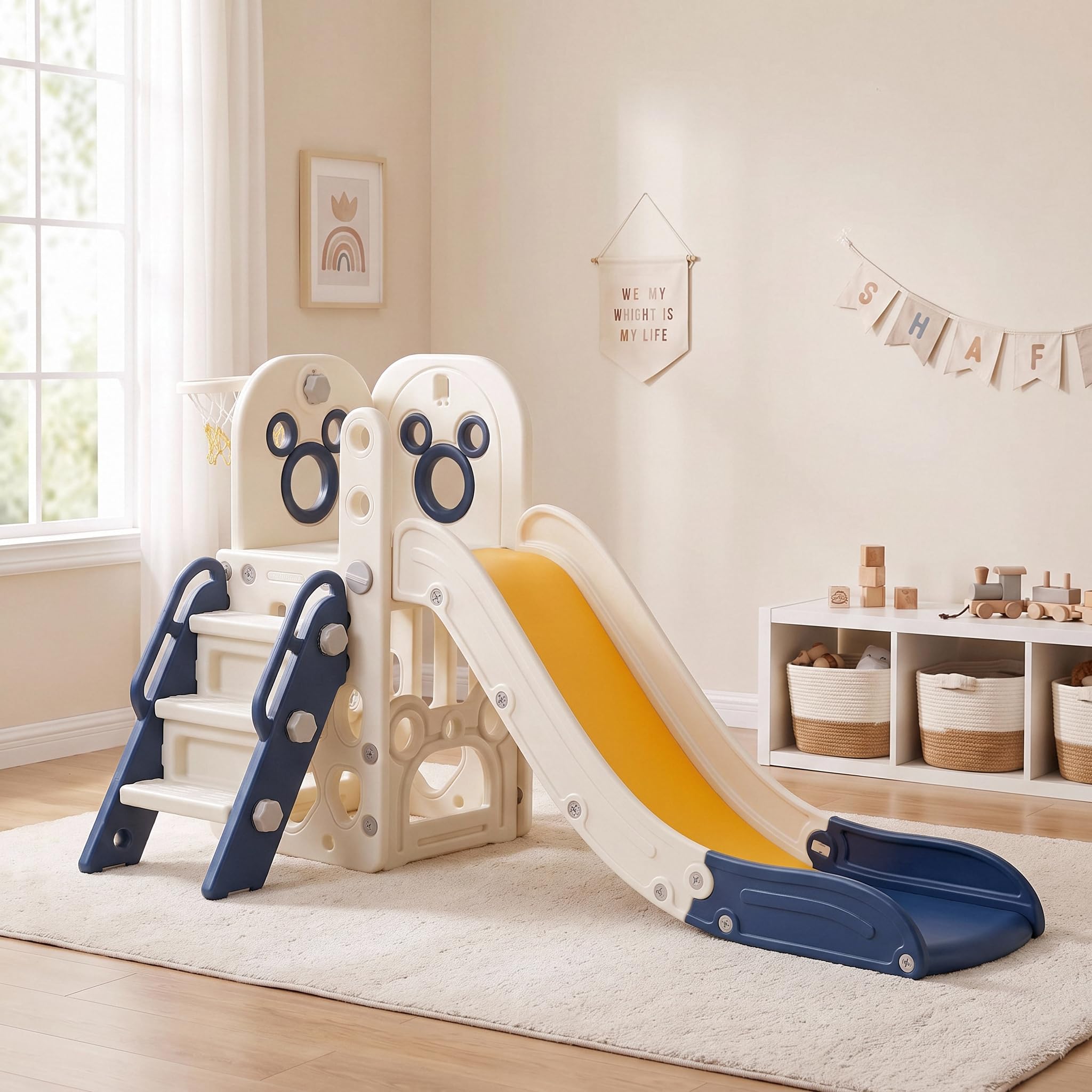 Kids Outdoor Climber - Juego de Tobogán 6 en 1