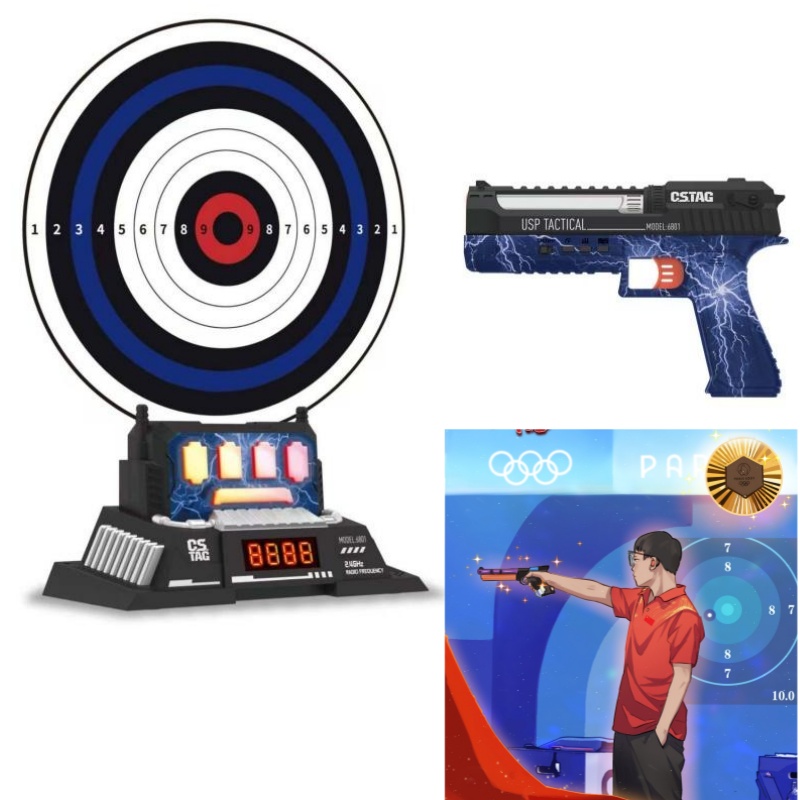 Kids Indoor Outdoor Games - CSTAG AI-Juego de pistola láser para