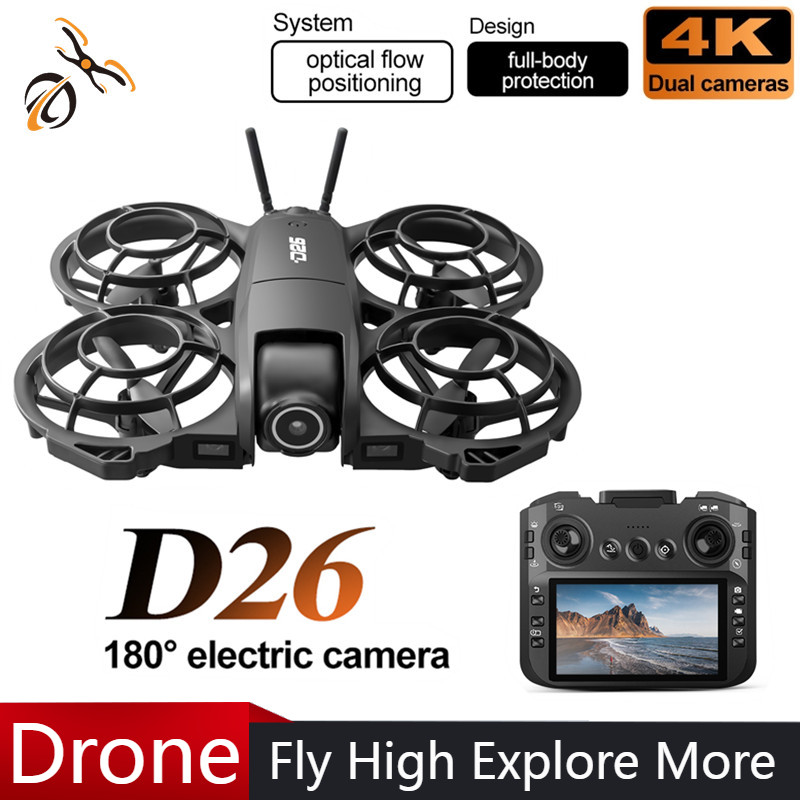 Kids Outdoor Toy Storage - Dron D26 4K Aéreo HD 180