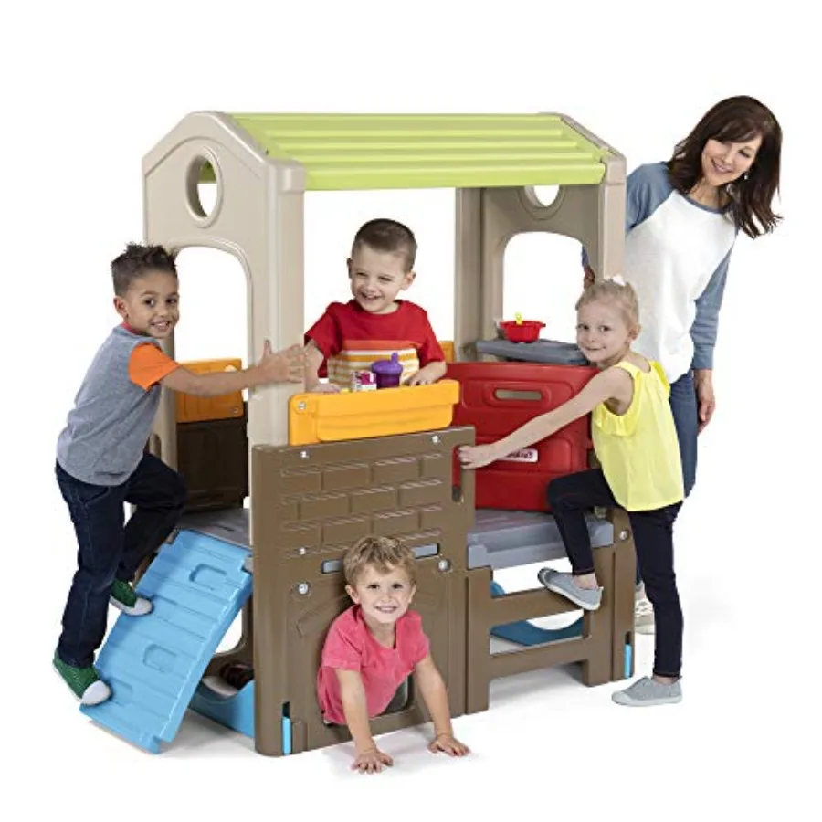 Kids Outdoor Playhouse - Casita de Juegos Young Explorers Discovery