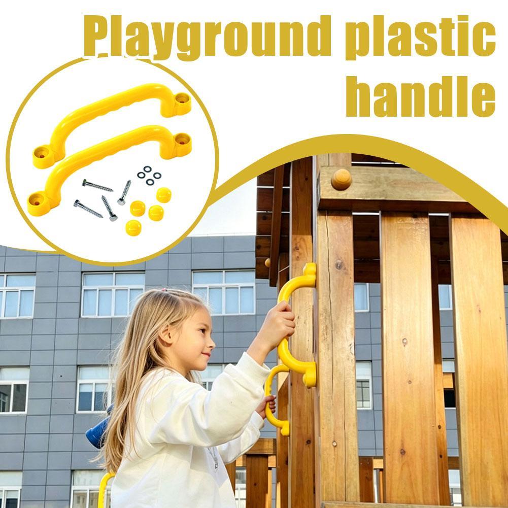 Kids Outdoor Playhouse - Manijas de seguridad para parques infantiles,