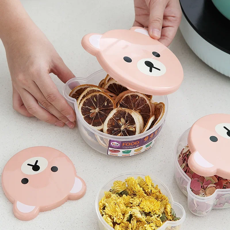 Kids.Outdoor Utensils - Caja Bento de plástico para niños,