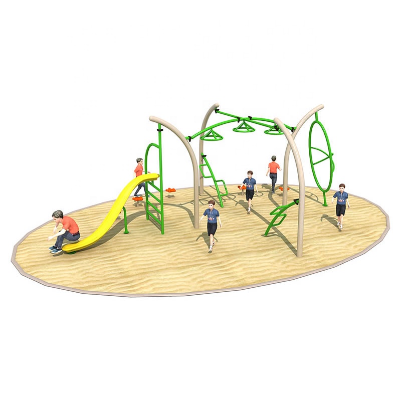 Kids Outdoor Monkey Bars - Barras de metal para niños, equipo