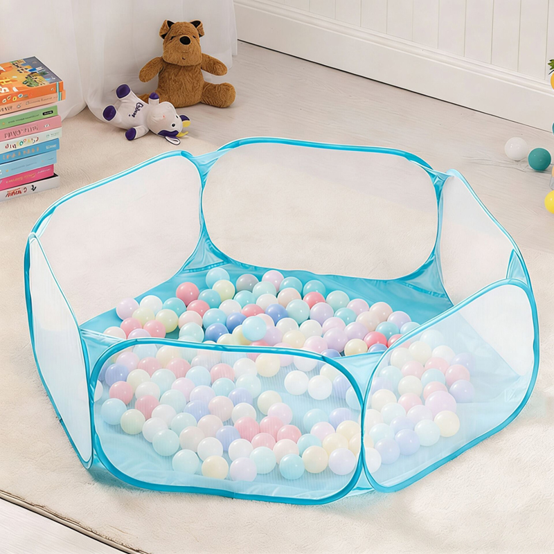 Kids Indoor Outdoor Games - Piscina de bolas plegable y portátil