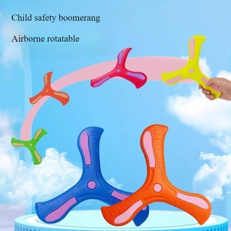 Kids Outdoor Gifts - Boomerang para niños, cruz suave de