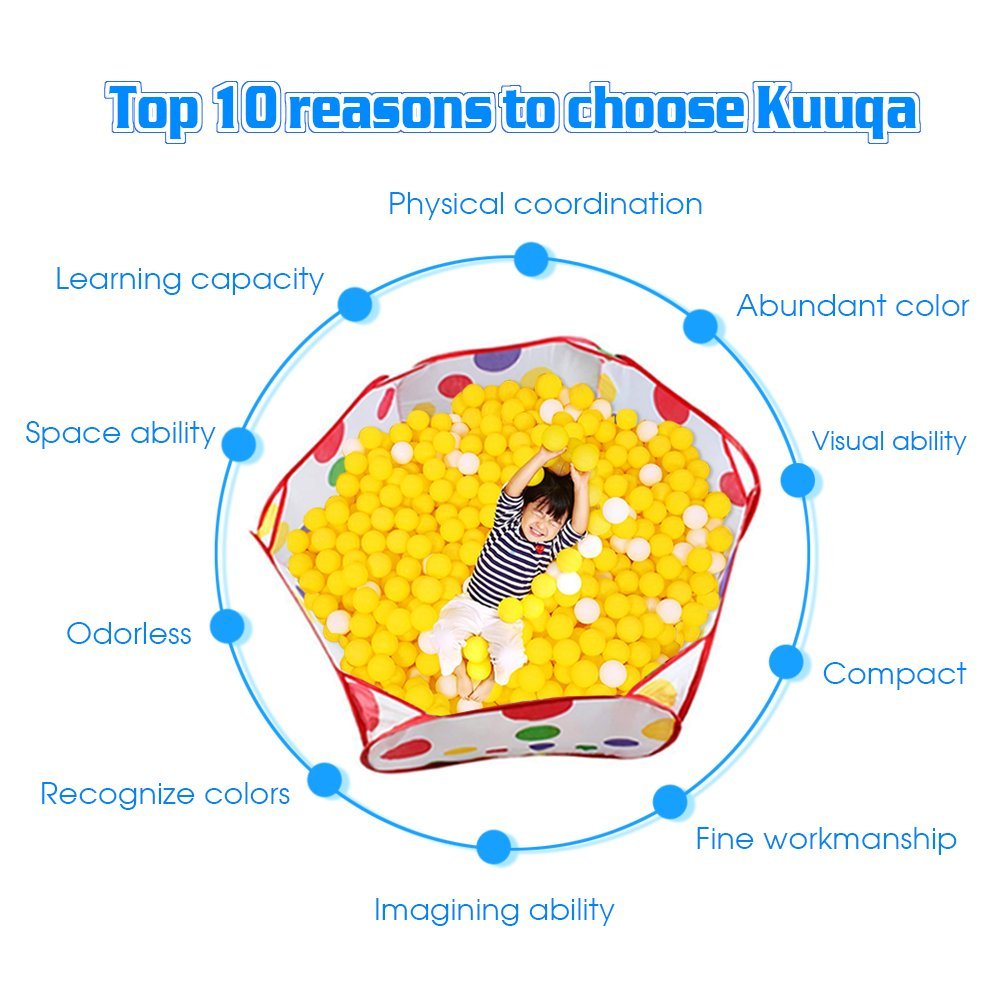 PISCINA DE BOLAS plegable con  - Kids Outdoor Playhouse reseña y precio