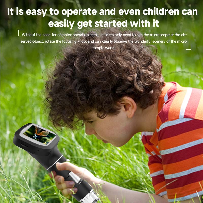 Microscopio de Mano de 2.4 Pul - Kids.Outdoor Utensils reseña y precio