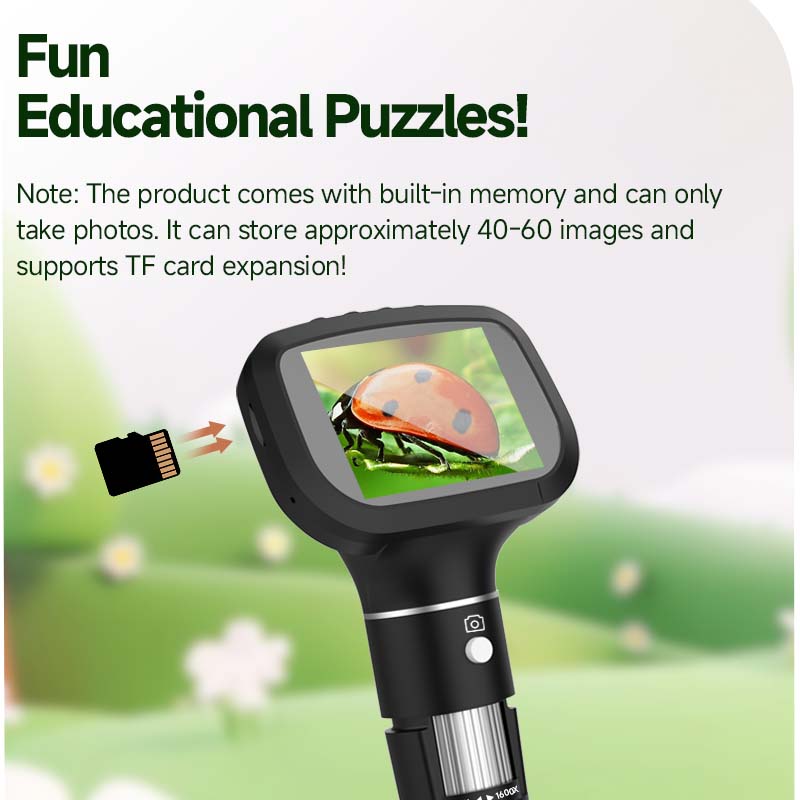 Microscopio de Mano de 2.4 Pul - Kids.Outdoor Utensils reseña y precio