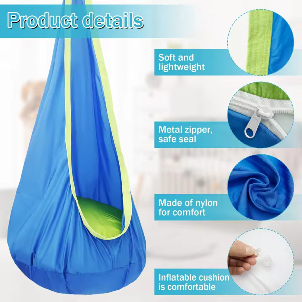 Columpio Tipo Nido para Niños, - Kids Outdoor Chair Plastic reseña y precio