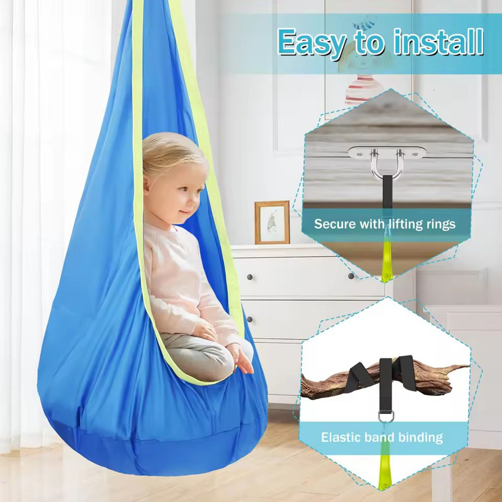 Columpio Tipo Nido para Niños, - Kids Outdoor Chair Plastic reseña y precio