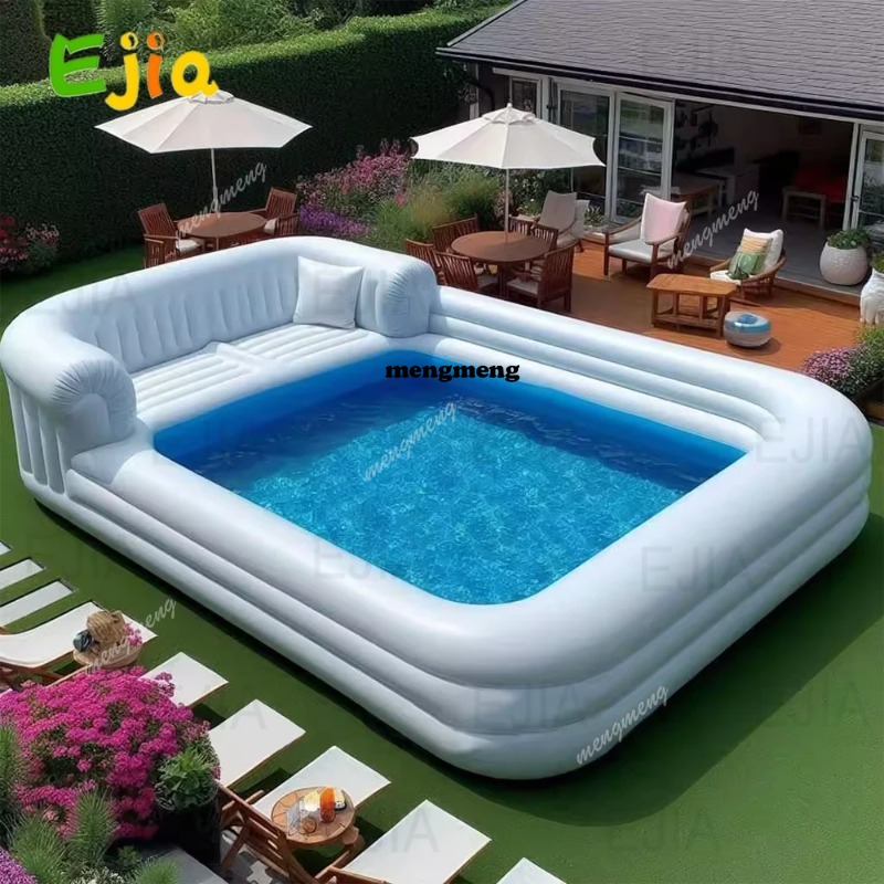 Sofá Inflable Grande de 16 pie - Kids Outdoor Lounge Chair reseña y precio