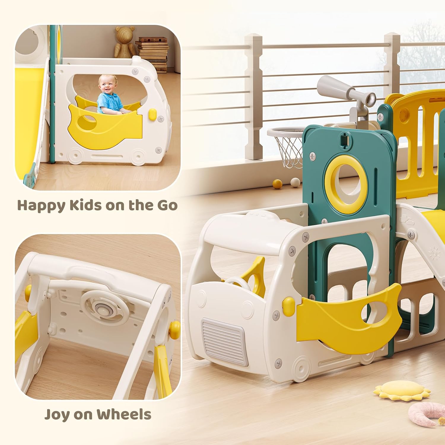 Tobogán para Niños Pequeños, J - Kids Outdoor Climber reseña y precio