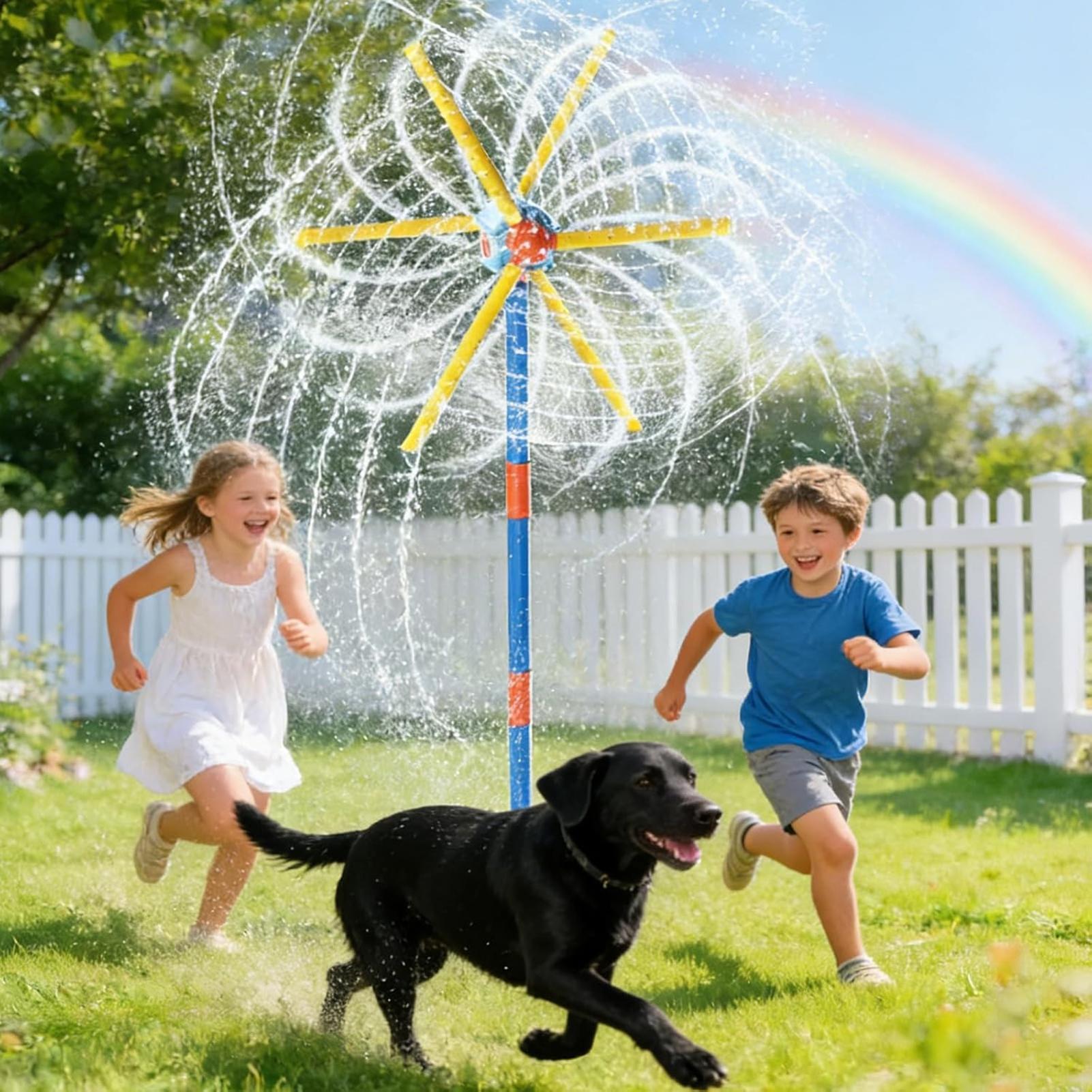 Aspersor de agua para niños co - Kids Outdoor Yard Toys reseña y precio