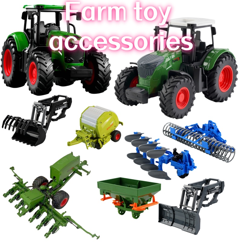 Tractor Agrícola Inercial 1:24 - Kids Outdoor Gifts reseña y precio