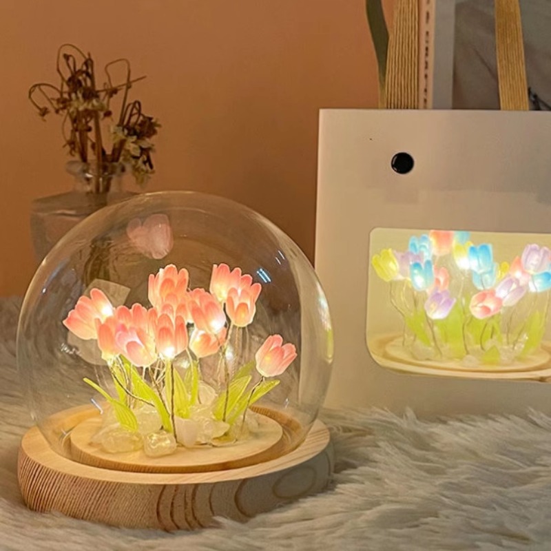 Mini tulipán LED hecho a mano, - Kids Outdoor Movie Night reseña y precio