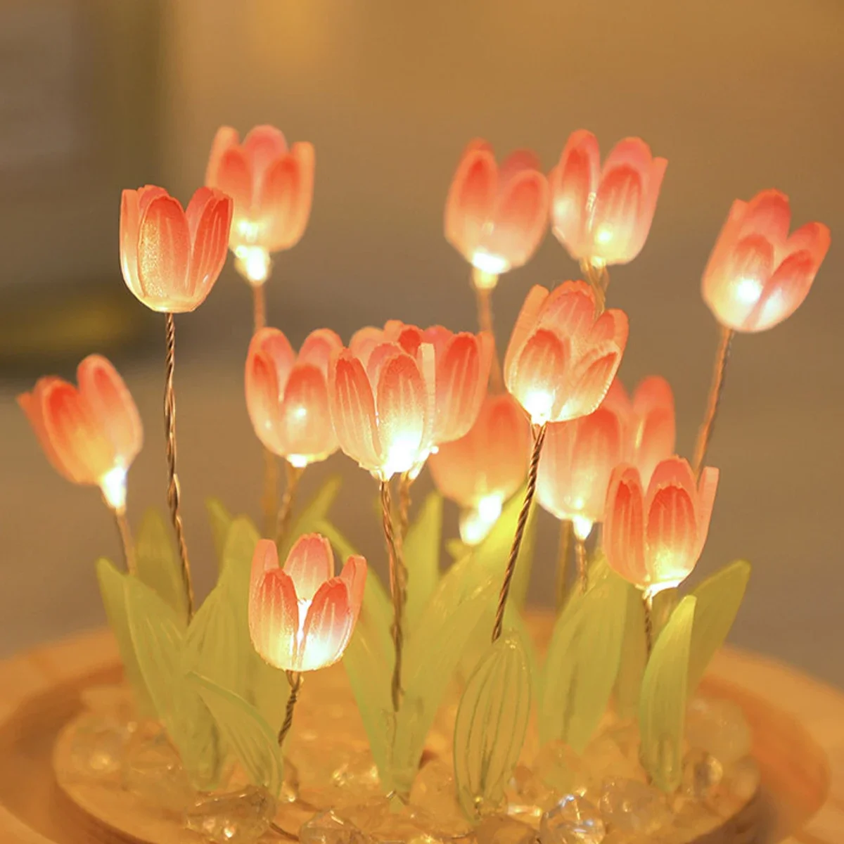 Mini tulipán LED hecho a mano, - Kids Outdoor Movie Night reseña y precio