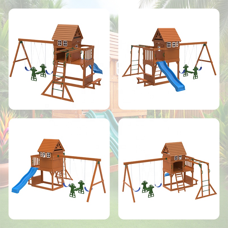 Gran equipo de juegos al aire  - Kids Outdoor Monkey Bars reseña y precio