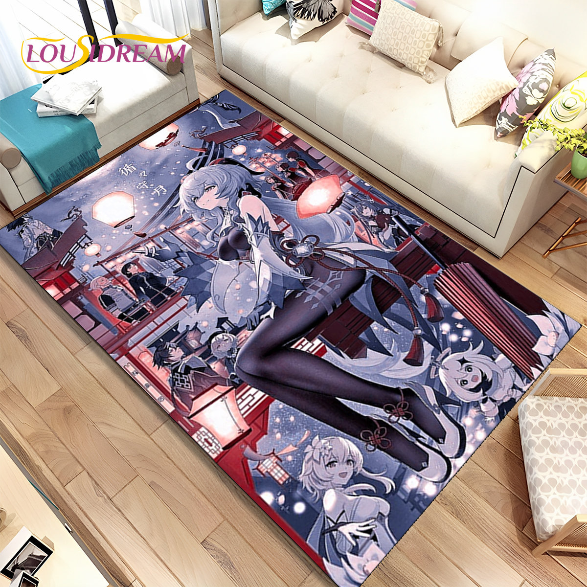 Genshin-alfombra de área de ju - Kids Outdoor Area reseña y precio