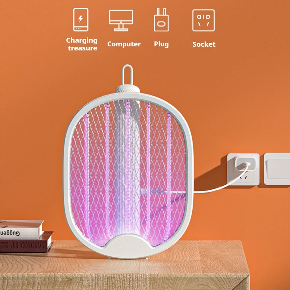 Matamosquitos Eléctrico 3000V  - Bug Catching Kit reseña y precio