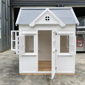 Casita de Juegos Infantil para - Kids Outdoor Playhouse reseña y precio