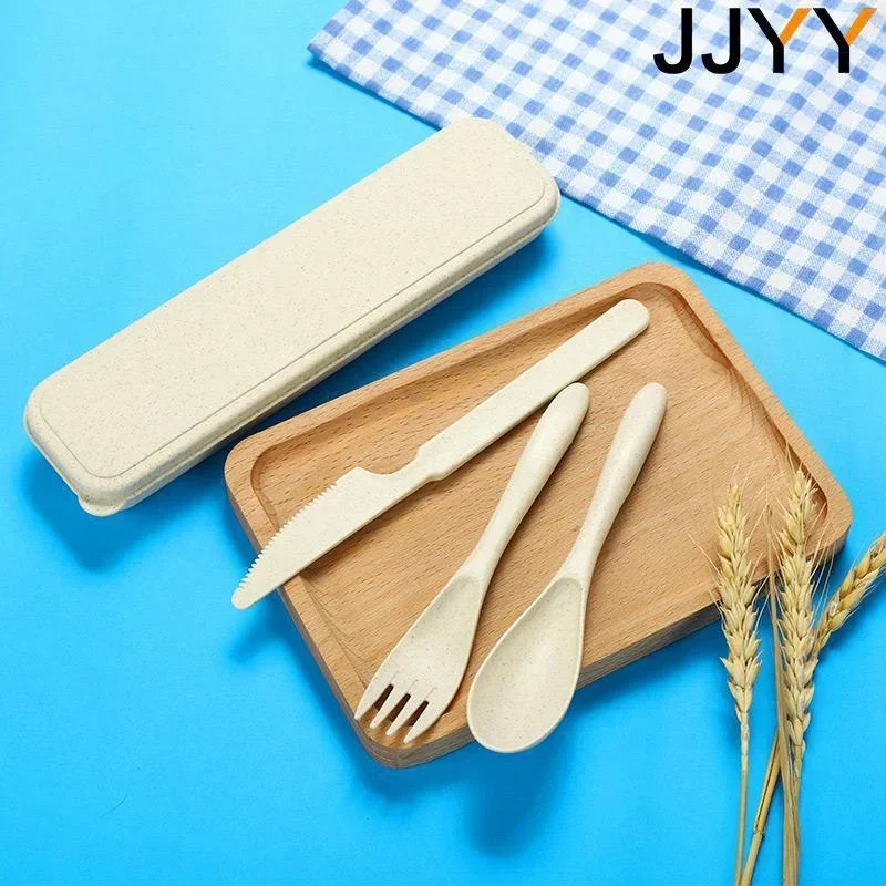 Juego de cubiertos portátiles, - Kids.Outdoor Utensils reseña y precio