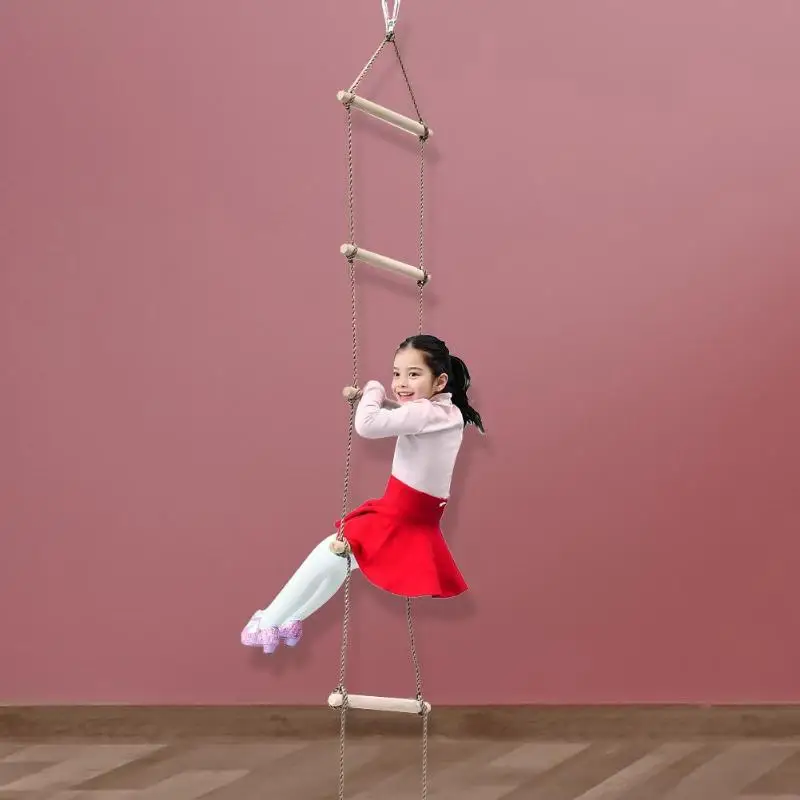 Escalera de madera para activi - Kids Outdoor Climber reseña y precio