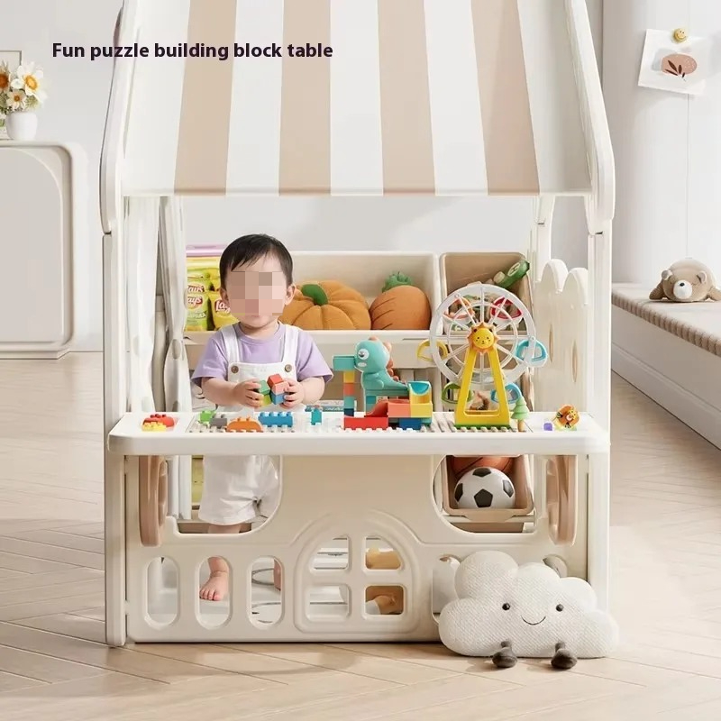 Moderna Casa de Juegos de Plás - Kids Outdoor Playhouse reseña y precio