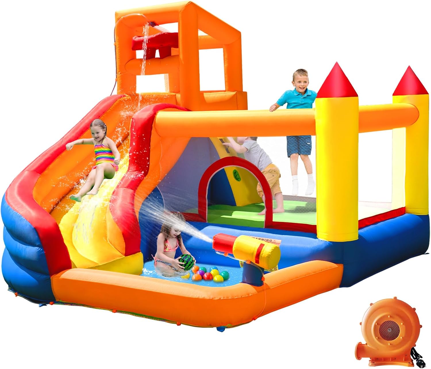 HuaKastro - Tobogán Acuático I - Kids Outdoor Playhouse reseña y precio