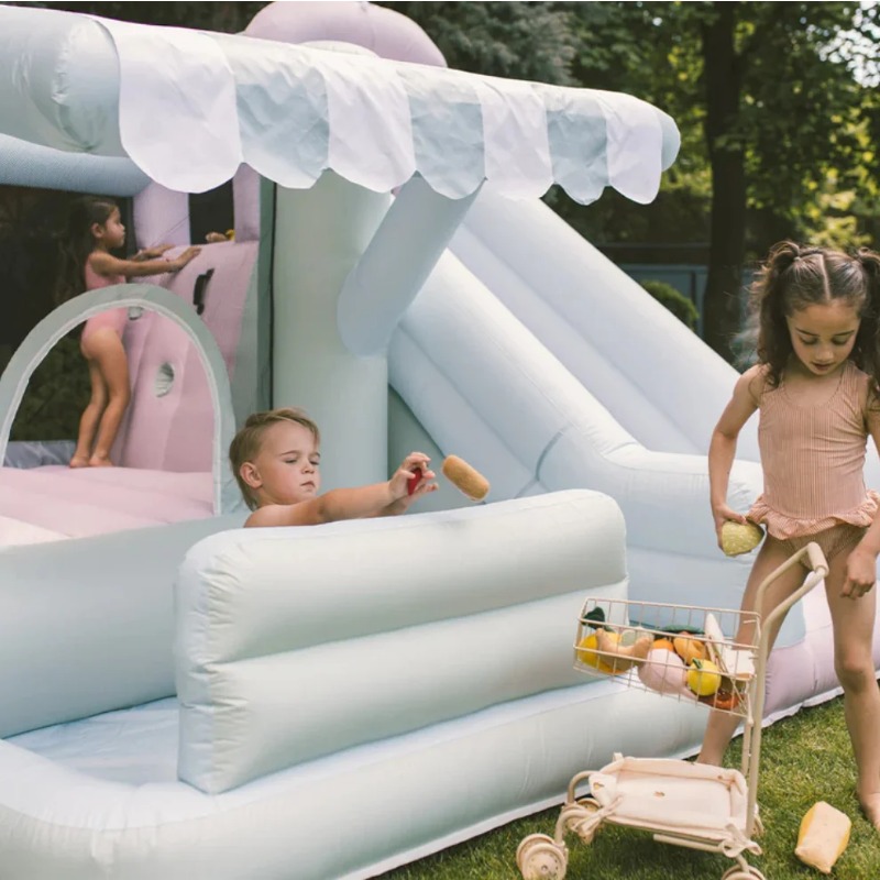 Castillo Inflable con Tobogán  - Kids Outdoor Easter Gifts reseña y precio