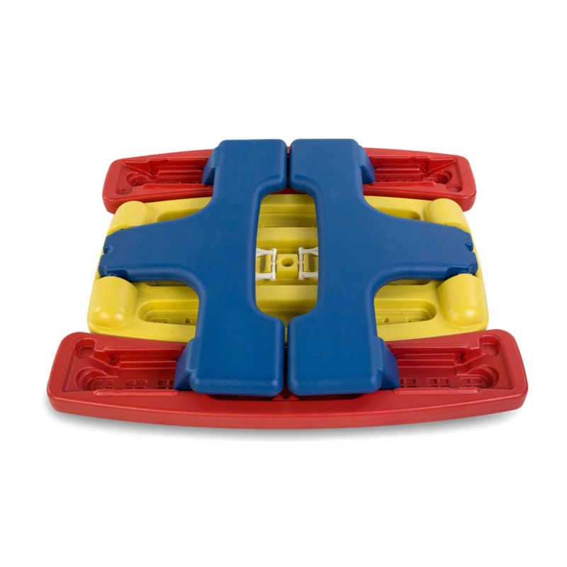 LazyChild Mesa y sillas plegab - Kids Outdoor Table And Chairs With Umbrella reseña y precio