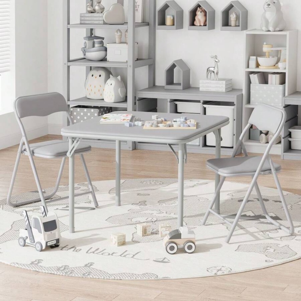 Juego de Mesa y Sillas Plegabl - Kids Outdoor Chair And Table reseña y precio