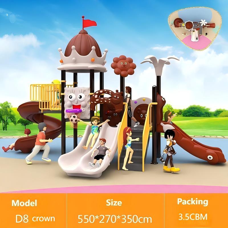 Columpio de Acero y Plástico p - Kids Outdoor Swing Set With Slide reseña y precio