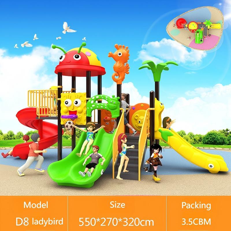 Columpio de Acero y Plástico p - Kids Outdoor Swing Set With Slide reseña y precio