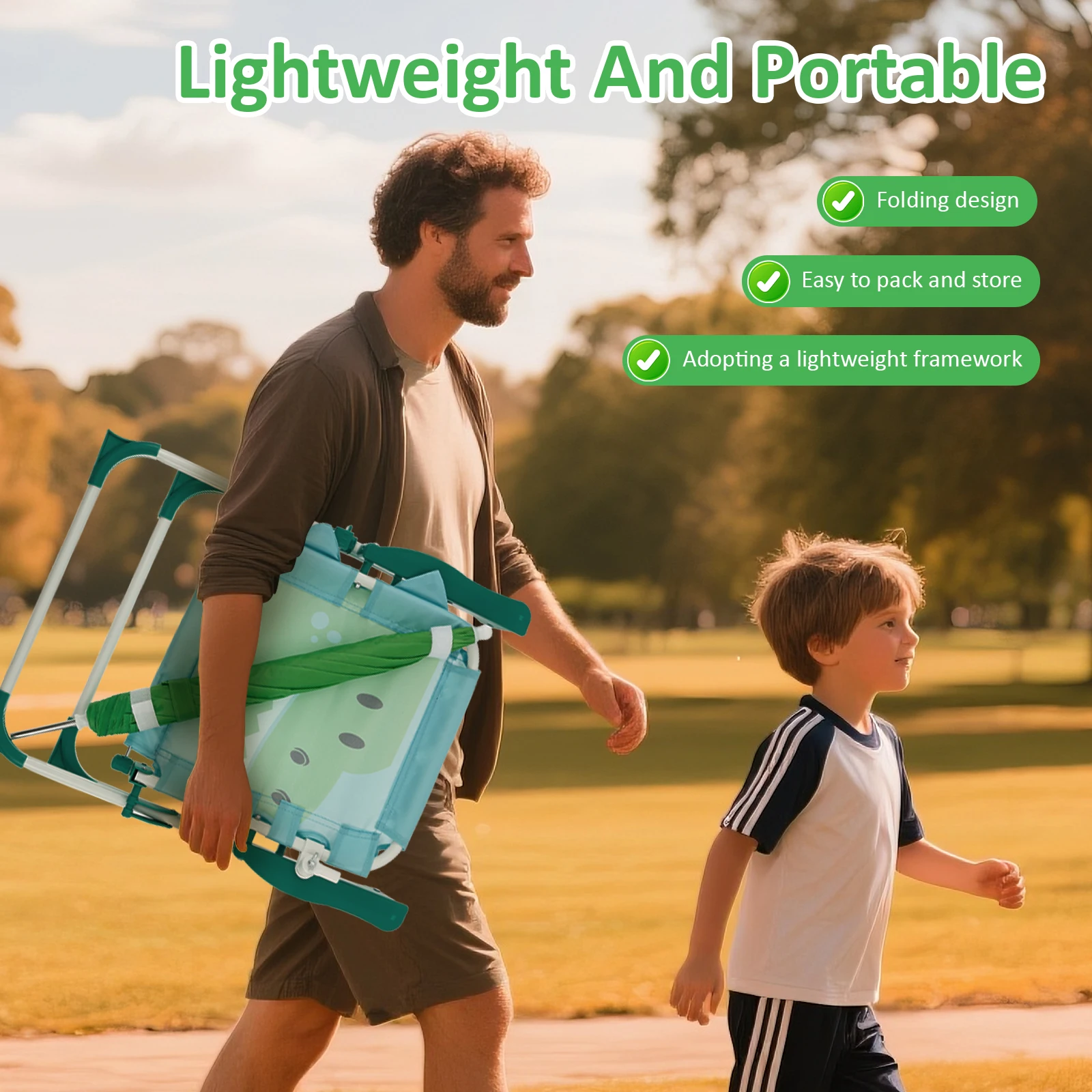 Silla de playa plegable para n - Kids Outdoor Lounge Chair reseña y precio