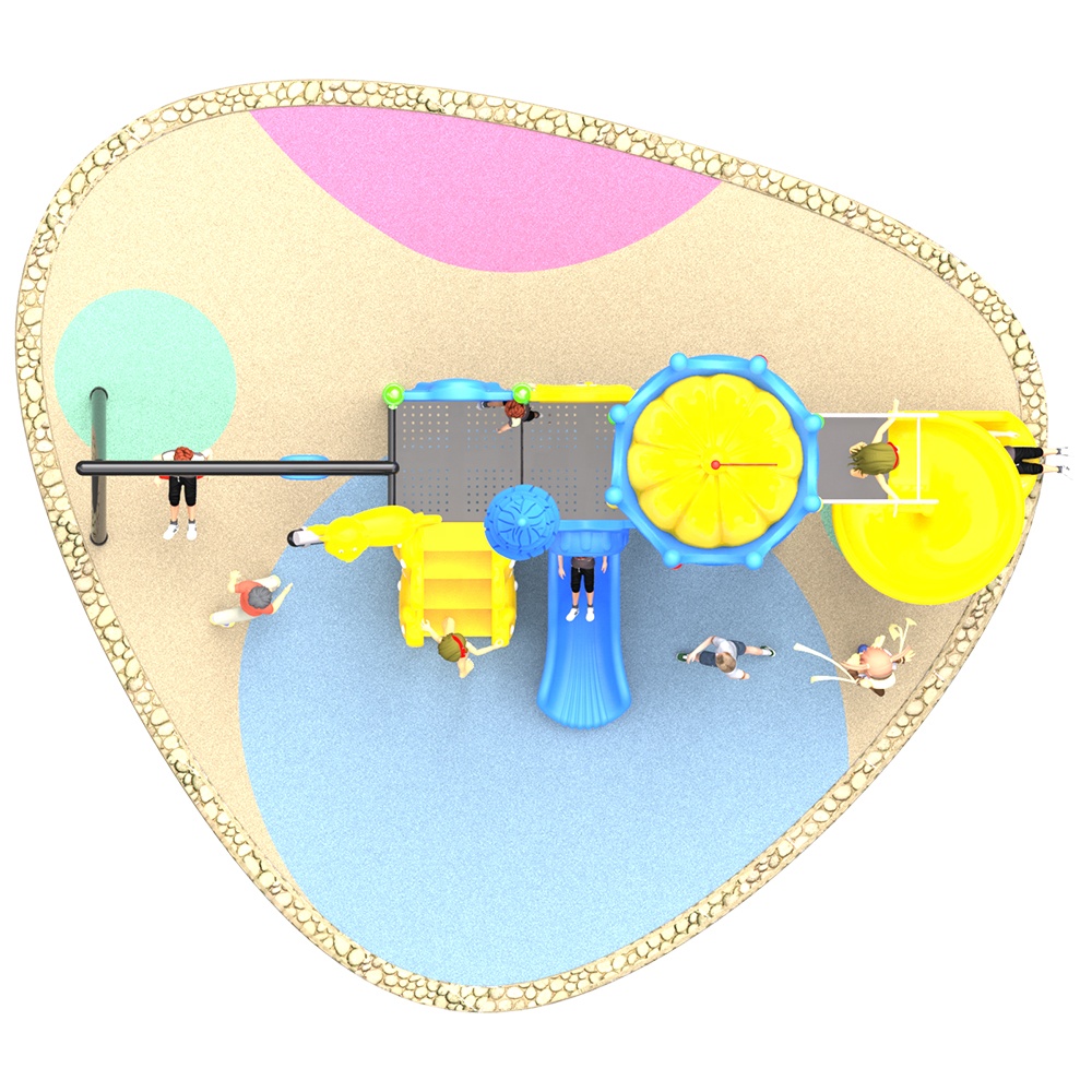 Juego multifuncional de colump - Kids Outdoor Swing Set With Slide reseña y precio