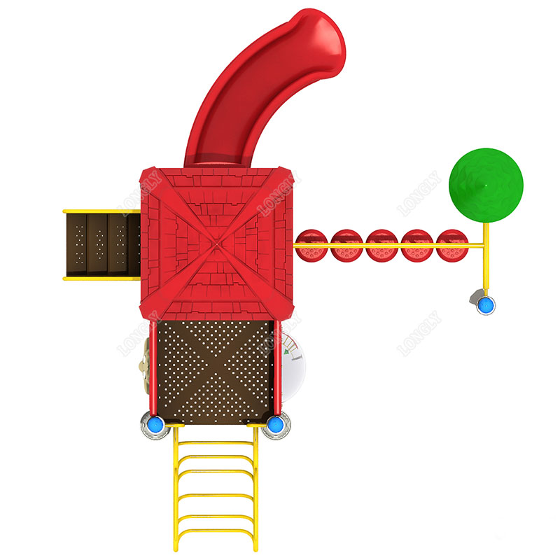 Tobogán de Plástico Rojo para  - Kids Outdoor Area reseña y precio