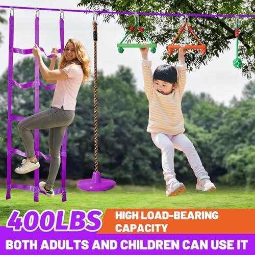 Circuito de Obstáculos para Ni - Kids Outdoor Monkey Bars reseña y precio