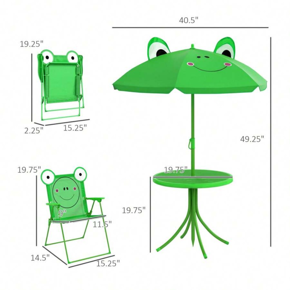 Juego de mesa y sillas para ni - Kids Outdoor Chair And Table reseña y precio