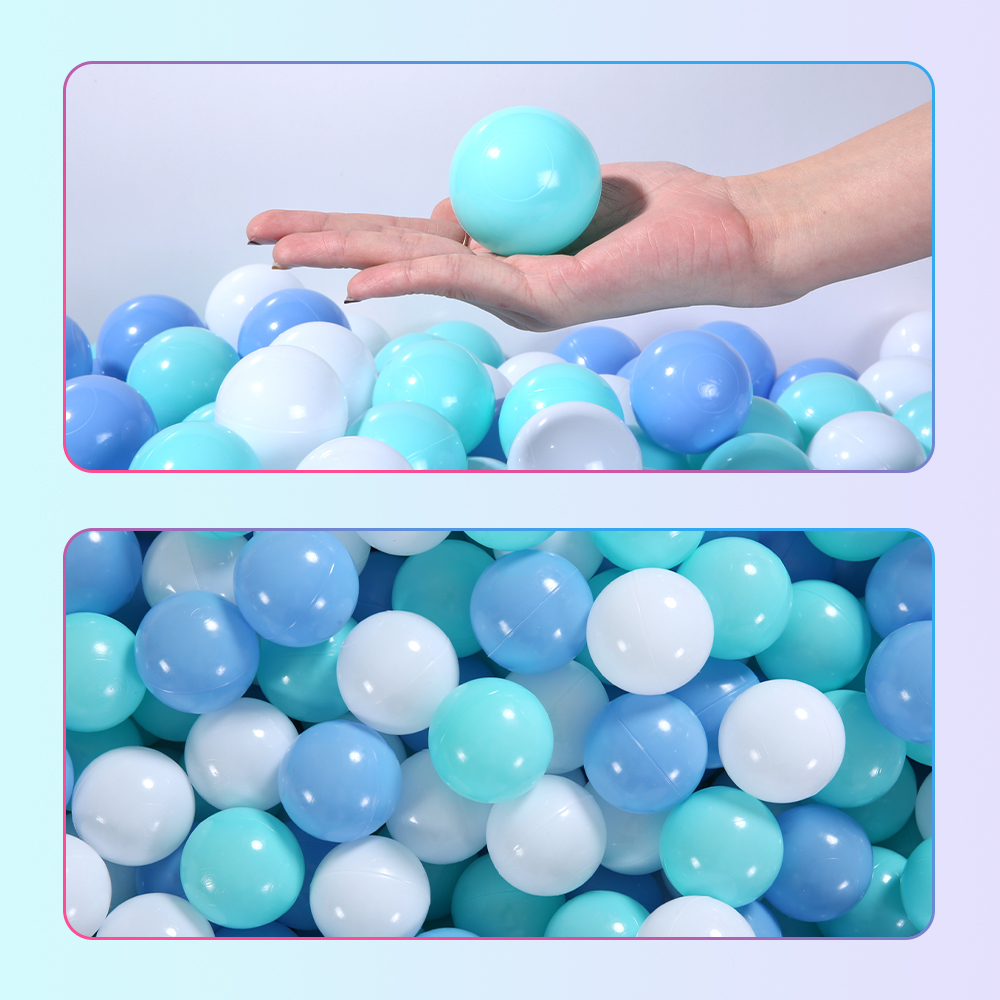 100 Uds. Bolas de plástico de  - Kids Outdoor Teepee reseña y precio