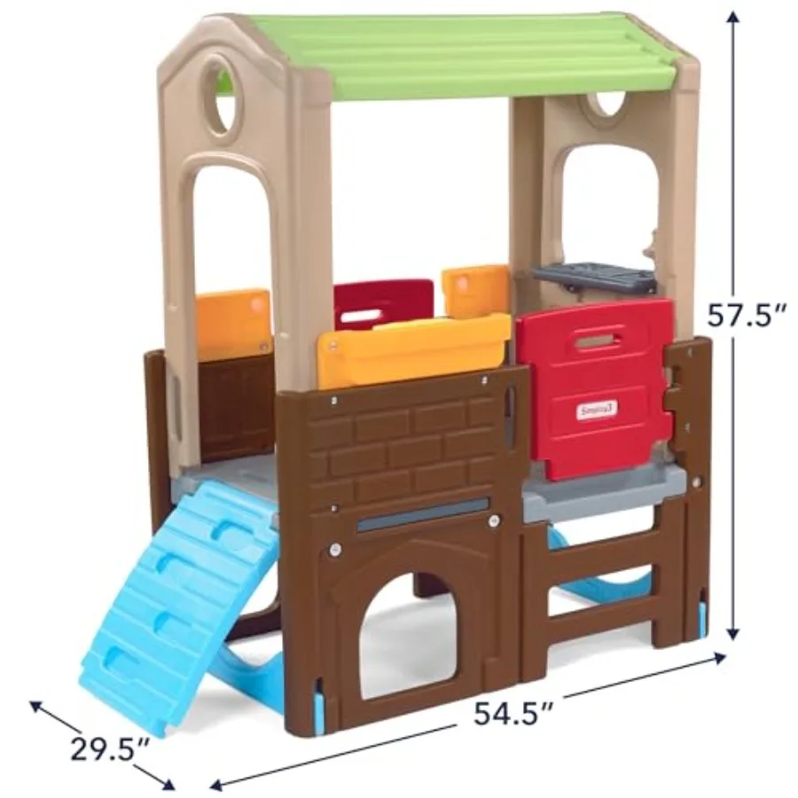 Casita de Juegos Young Explore - Kids Outdoor Playhouse reseña y precio