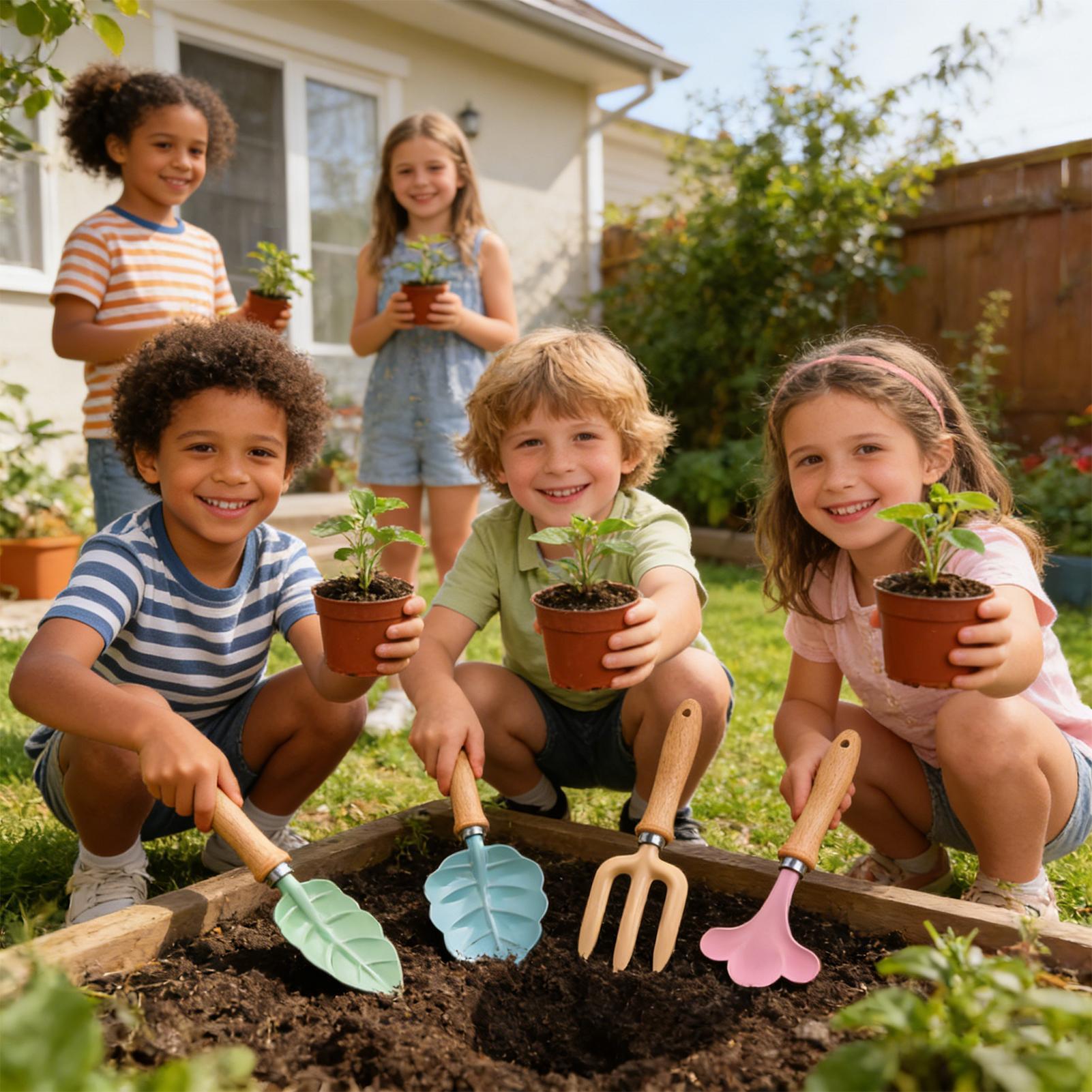 Juego de jardinería para niños - Kids Outdoor Yard Toys reseña y precio