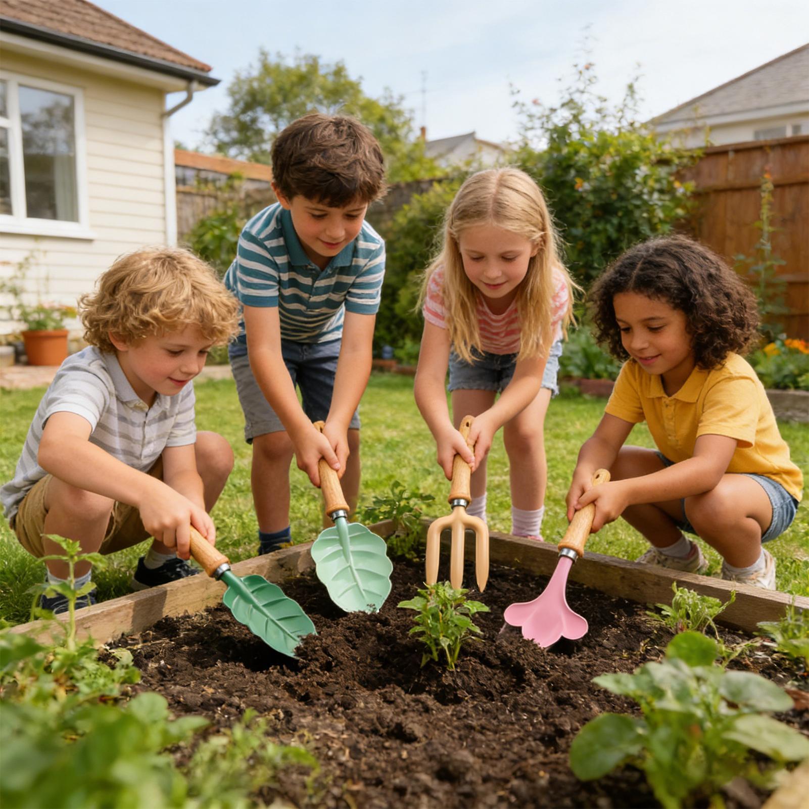 Juego de jardinería para niños - Kids Outdoor Yard Toys reseña y precio