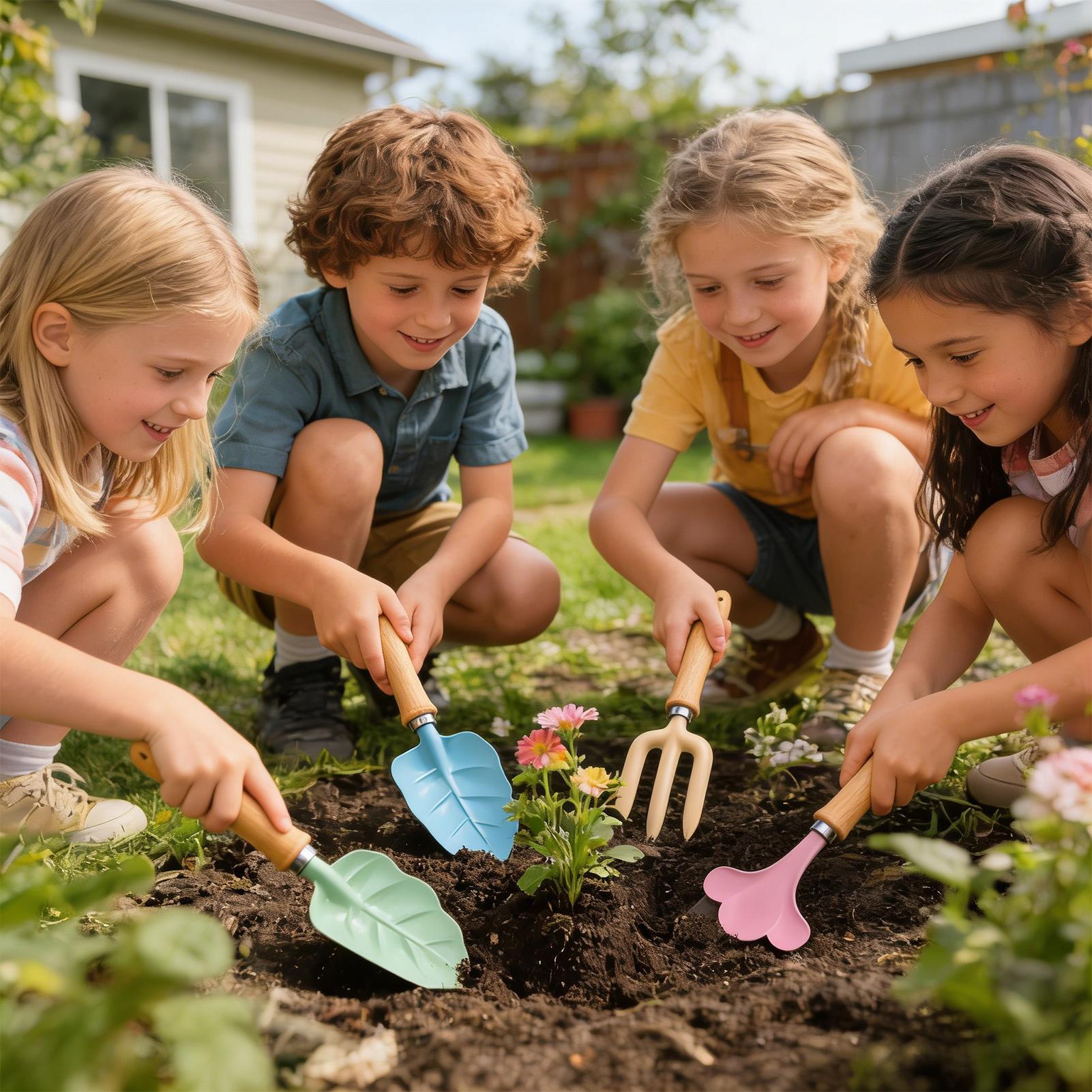Juego de jardinería para niños - Kids Outdoor Yard Toys reseña y precio