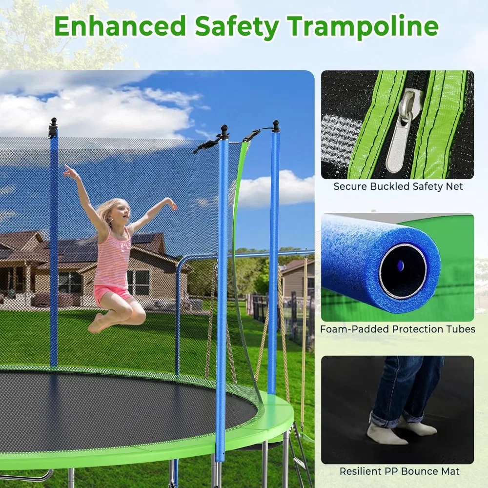 Envío en EE. UU. - Set de Tram - Kids Outdoor Swing Set With Slide reseña y precio